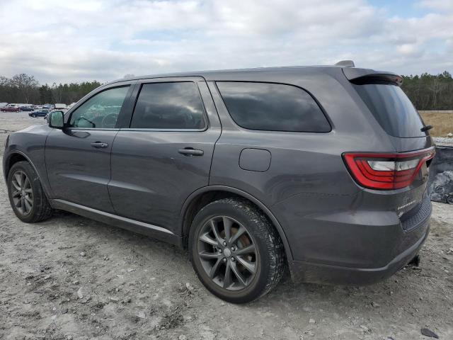 1C4RDJDG9JC201579 - 2018 DODGE DURANGO GT GRAY photo 2