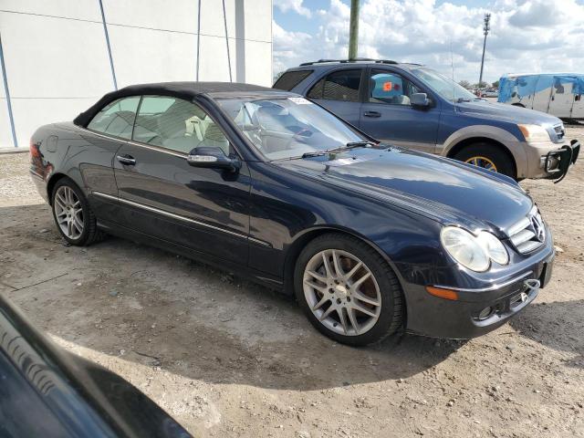 WDBTK56F09T103428 - 2009 MERCEDES-BENZ CLK 350 BLUE photo 4