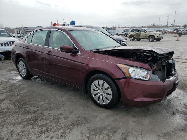 1HGCP26369A191907 - 2009 HONDA ACCORD LX RED photo 4