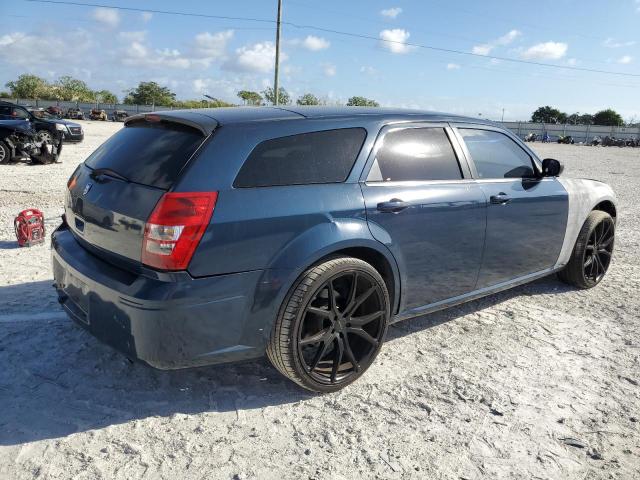 2D4FV47T47H735463 - 2007 DODGE MAGNUM SE BLUE photo 3