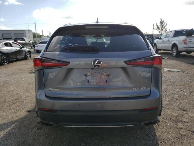 JTJSARBZXM2202356 - 2021 LEXUS NX 300 BASE ნაცრისფერი ფოტო 6