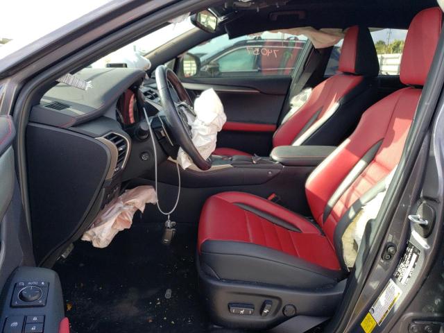 JTJSARBZXM2202356 - 2021 LEXUS NX 300 BASE ნაცრისფერი ფოტო 7