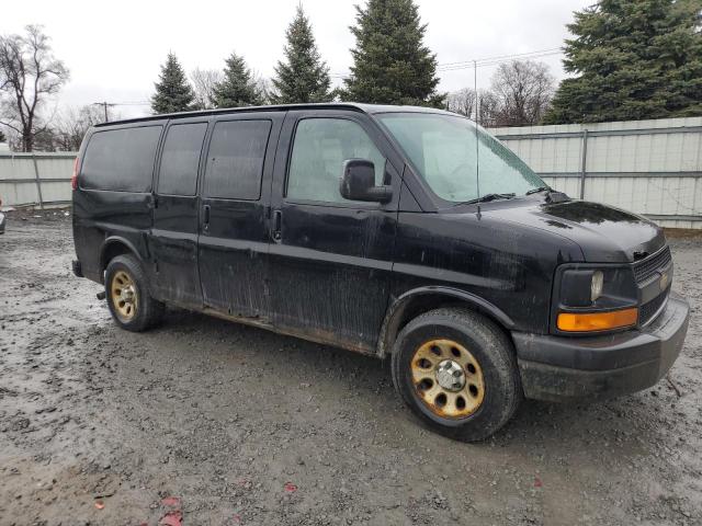 1GNSHBF44B1177193 - 2011 CHEVROLET EXPRESS G1 LS 黑色 照片 4