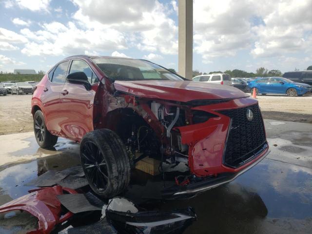 JTJKGCEZ8N2003556 - 2022 LEXUS NX 350 RED photo 4