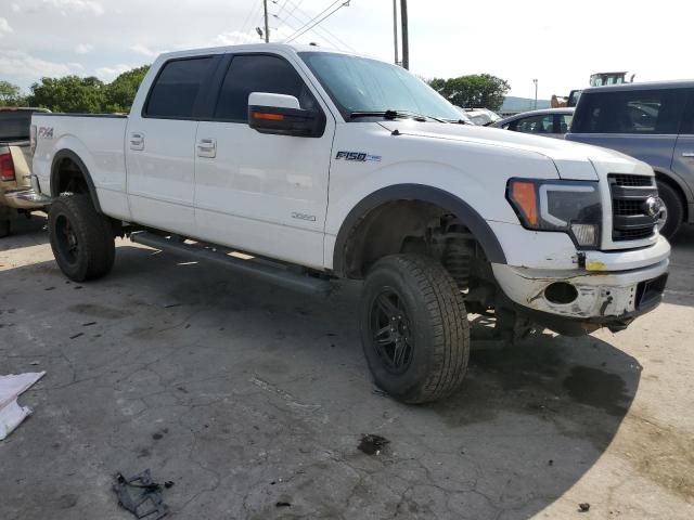 1FTFW1ET8EKE75828 - 2014 FORD F150 SUPERCREW WHITE photo 4