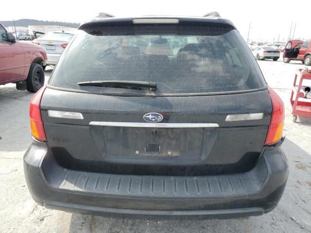 4S4BP86CX54331877 - 2005 SUBARU LEGACY OUTBACK H6 R LL BEAN BLACK photo 6