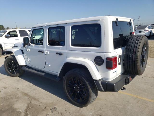 1C4JJXP63MW720240 - 2021 JEEP WRANGLER U SAHARA 4XE WHITE photo 2