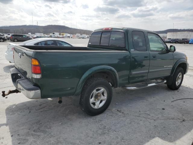 5TBRT341X3S433970 - 2003 TOYOTA TUNDRA ACCESS CAB SR5 GREEN photo 3