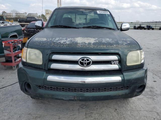 5TBRT341X3S433970 - 2003 TOYOTA TUNDRA ACCESS CAB SR5 GREEN photo 5
