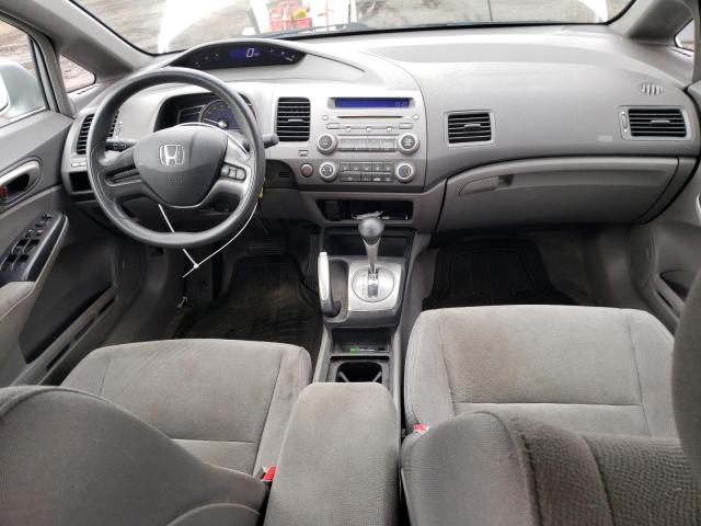 2HGFA16528H301068 - 2008 HONDA CIVIC LX SILVER photo 8