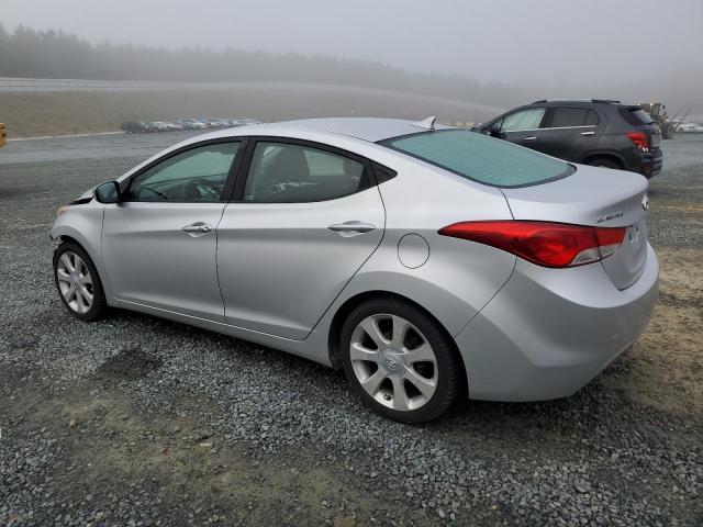 KMHDH4AE4BU145688 - 2011 HYUNDAI ELANTRA GLS SILVER photo 2