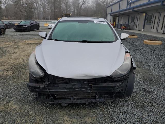 KMHDH4AE4BU145688 - 2011 HYUNDAI ELANTRA GLS SILVER photo 5