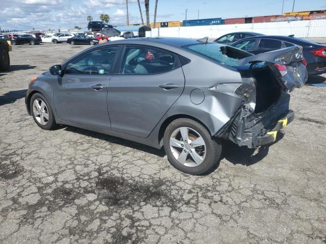 5NPDH4AE8DH341621 - 2013 HYUNDAI ELANTRA GLS GRAY photo 2