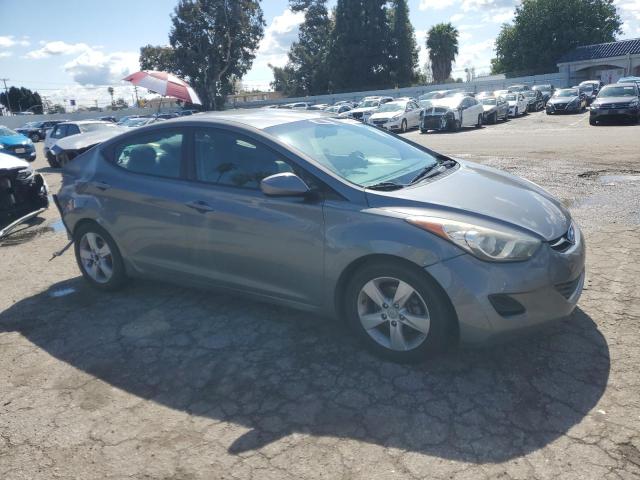 5NPDH4AE8DH341621 - 2013 HYUNDAI ELANTRA GLS GRAY photo 4