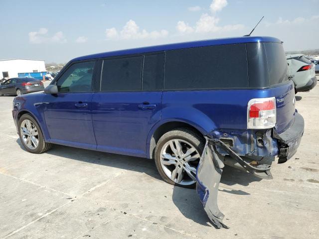 2FMGK5B88DBD03309 - 2013 FORD FLEX SE BLUE photo 2