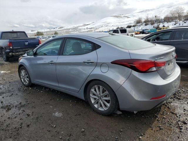 5NPDH4AE7GH662246 - 2016 HYUNDAI ELANTRA SE GRAY photo 2