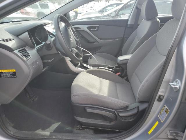 5NPDH4AE7GH662246 - 2016 HYUNDAI ELANTRA SE GRAY photo 7