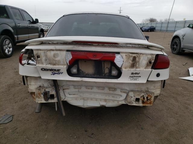 1FAFP66L0XK149071 - 1999 FORD CONTOUR SE WHITE photo 6