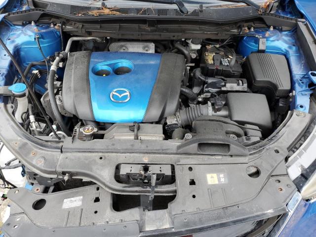 JM3KE4CEXD0135086 - 2013 MAZDA CX-5 TOURING BLUE photo 11