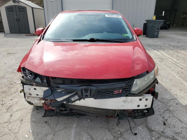 2HGFB6E54CH704716 - 2012 HONDA CIVIC SI RED photo 5