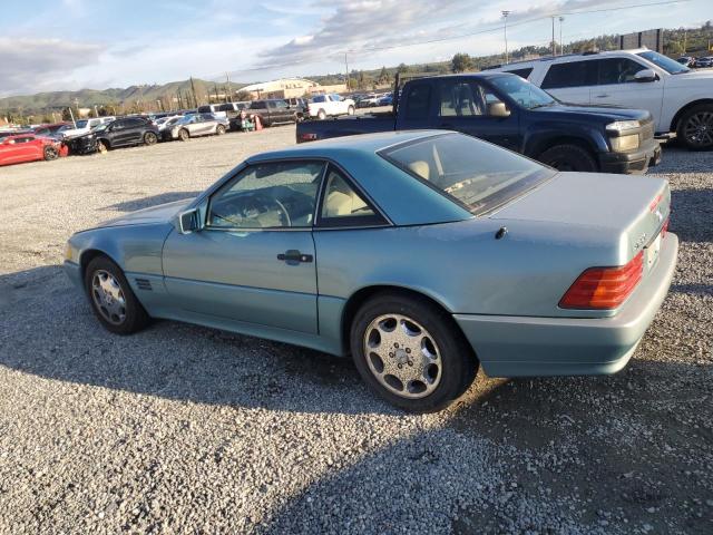 WDBFA63E6SF111040 - 1995 MERCEDES-BENZ SL 320 TURQUOISE photo 2