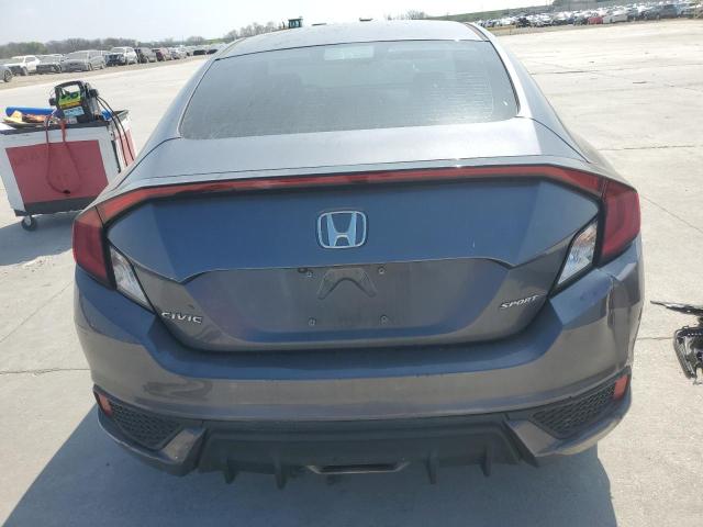 2HGFC4B88LH300821 - 2020 HONDA CIVIC SPORT GRAY photo 6