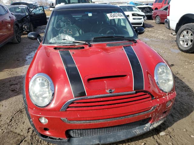 WMWRE33526TJ40220 - 2006 MINI COOPER S RED photo 5