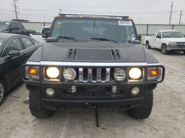 5GRGN23U84H119303 - 2004 HUMMER H2 BLACK photo 5