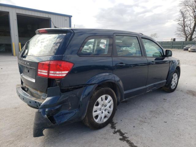 3C4PDCAB7ET163629 - 2014 DODGE JOURNEY SE BLUE photo 3