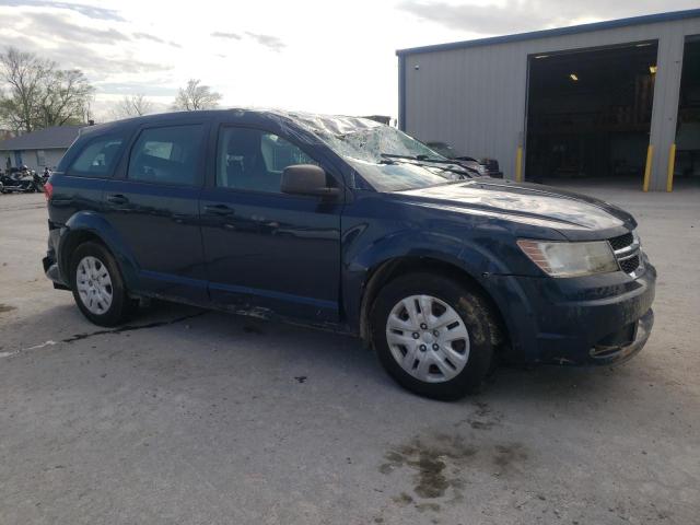 3C4PDCAB7ET163629 - 2014 DODGE JOURNEY SE BLUE photo 4