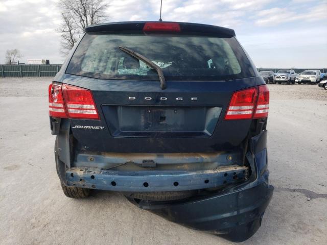 3C4PDCAB7ET163629 - 2014 DODGE JOURNEY SE BLUE photo 6