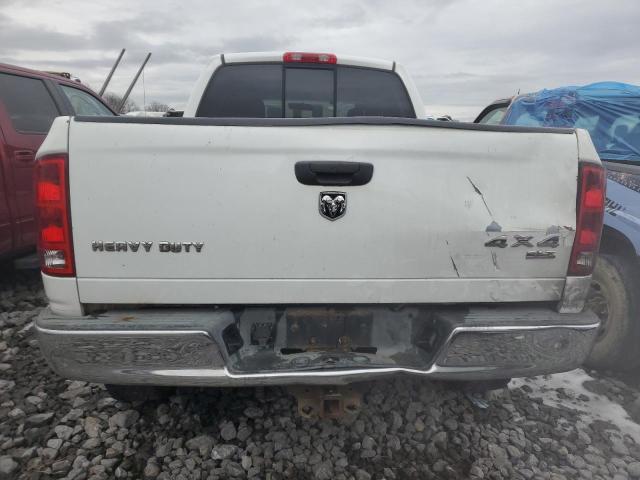 3D7KS28C75G721499 - 2005 DODGE RAM 2500 ST WHITE photo 6