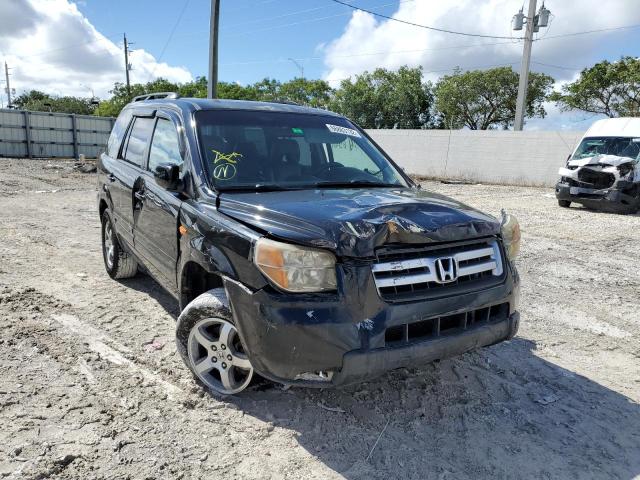 5FNYF18747B027481 - 2007 HONDA PILOT EXL BLACK photo 10