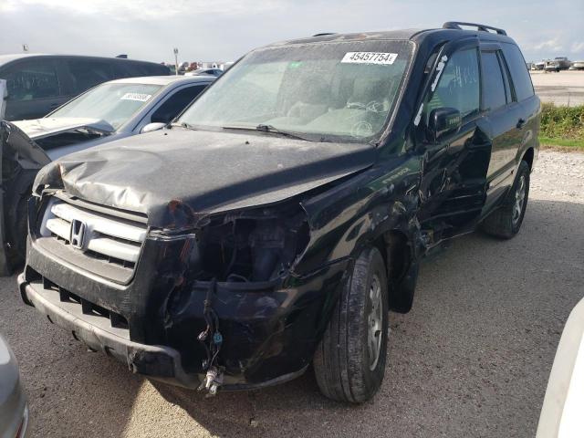 5FNYF18747B027481 - 2007 HONDA PILOT EXL BLACK photo 2