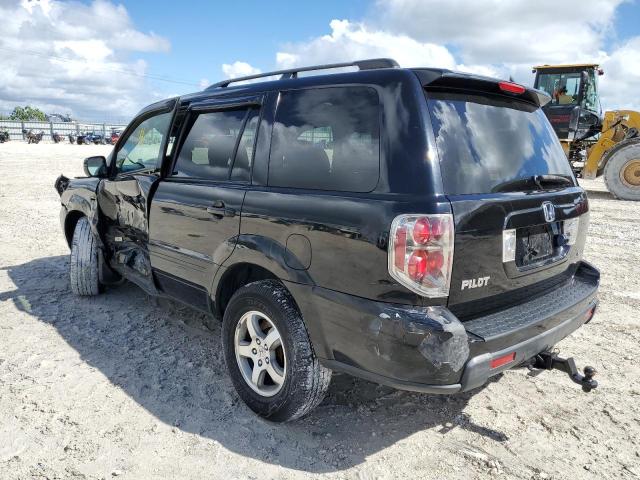 5FNYF18747B027481 - 2007 HONDA PILOT EXL BLACK photo 3