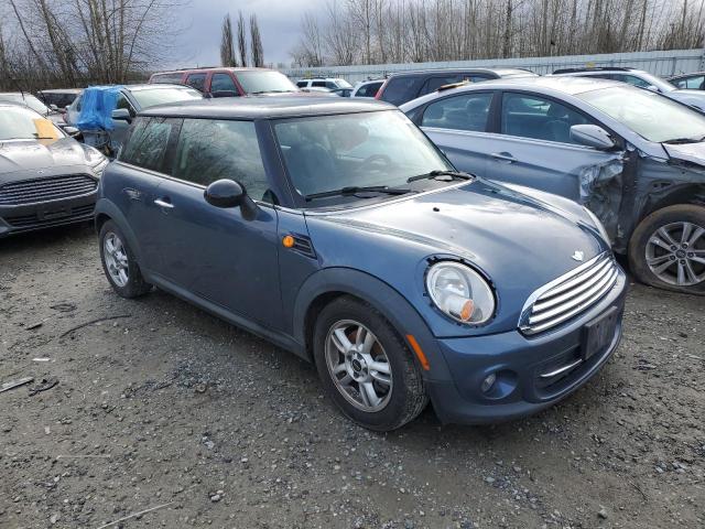 WMWSU3C54BT251303 - 2011 MINI COOPER BLUE photo 4