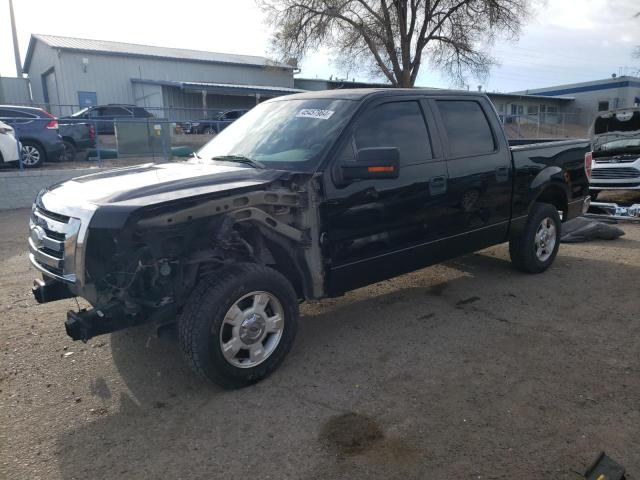 1FTRW12819FB47940 - 2009 FORD F150 SUPERCREW BLACK photo 1