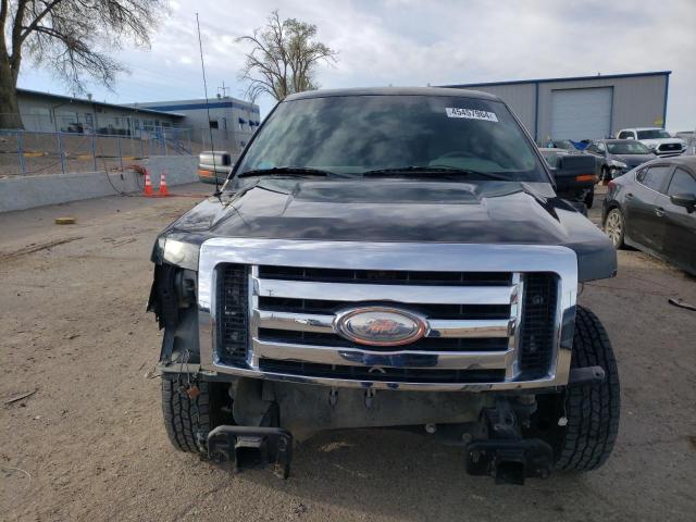 1FTRW12819FB47940 - 2009 FORD F150 SUPERCREW BLACK photo 5