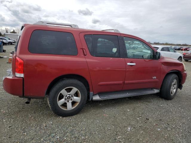 5N1AA08B55N706572 - 2005 NISSAN ARMADA SE RED photo 3