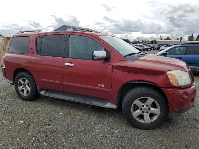 5N1AA08B55N706572 - 2005 NISSAN ARMADA SE RED photo 4