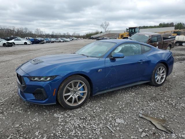 1FA6P8CF2R5412608 - 2024 FORD MUSTANG GT BLUE photo 1