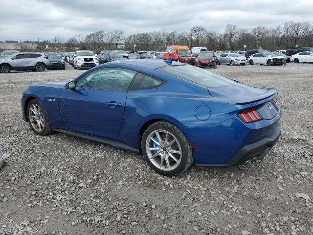 1FA6P8CF2R5412608 - 2024 FORD MUSTANG GT BLUE photo 2