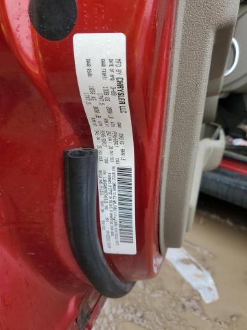 1J8HG48K39C541818 - 2009 JEEP COMMANDER SPORT წითელი ფოტო 13