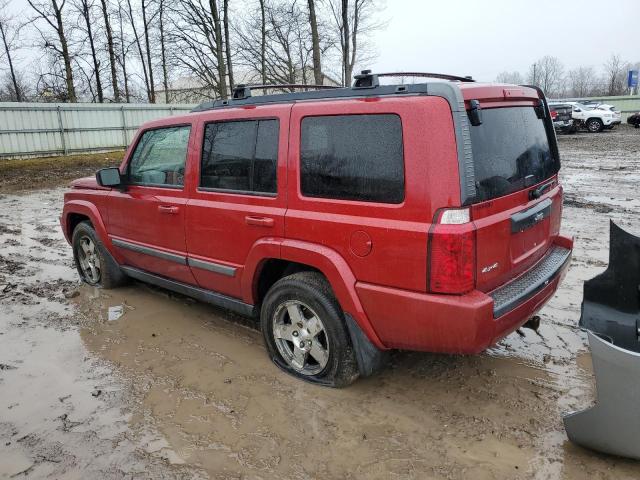 1J8HG48K39C541818 - 2009 JEEP COMMANDER SPORT წითელი ფოტო 2