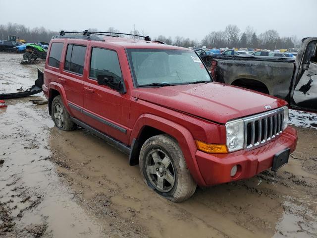 1J8HG48K39C541818 - 2009 JEEP COMMANDER SPORT წითელი ფოტო 4