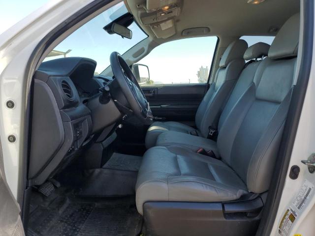5TFTY5F14LX011159 - 2020 TOYOTA TUNDRA DOUBLE CAB SR/SR5 WHITE photo 7