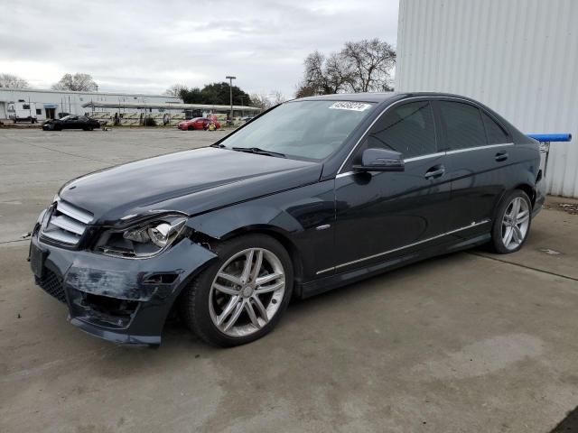 WDDGF4HB0CR213546 - 2012 MERCEDES-BENZ C 250 CHARCOAL photo 1