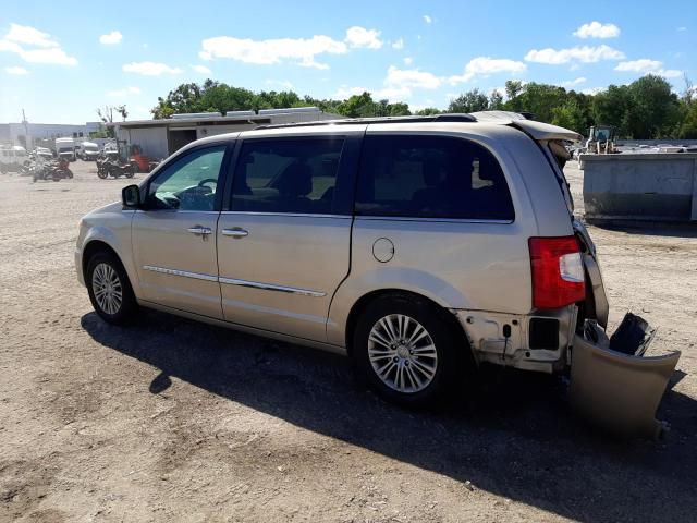 2C4RC1CGXDR682765 - 2013 CHRYSLER TOWN & COU TOURING L TAN photo 2
