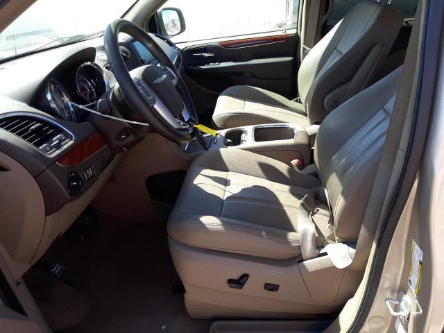 2C4RC1CGXDR682765 - 2013 CHRYSLER TOWN & COU TOURING L TAN photo 7
