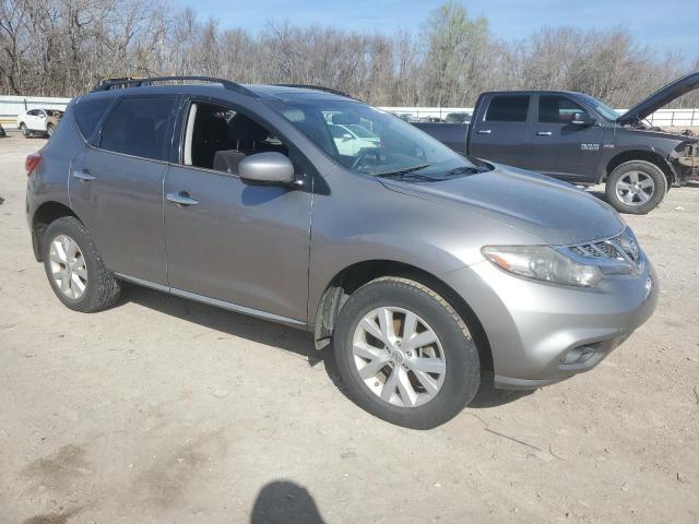 JN8AZ1MU9BW058786 - 2011 NISSAN MURANO S GRAY photo 4